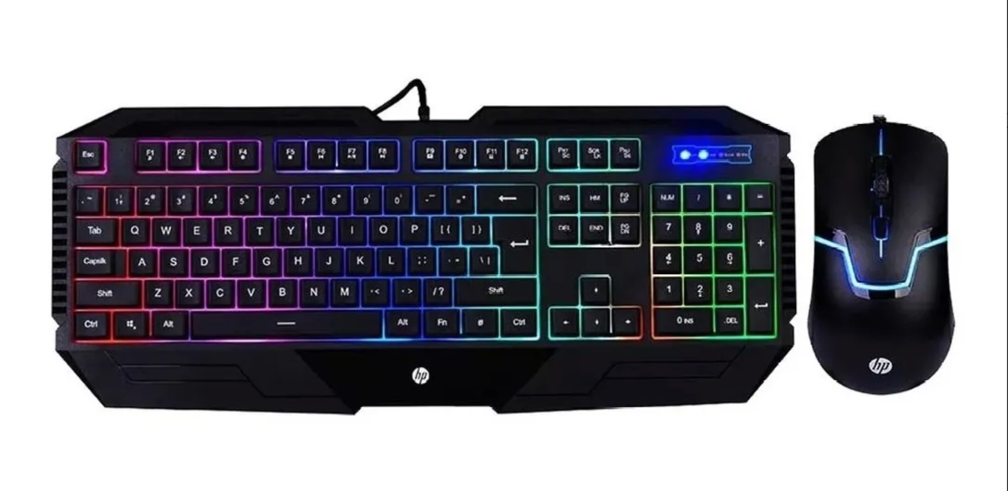 KIT Teclado y Mouse Gamer Mecánico HP GK1100 Español KIT Teclado y Mouse Gamer Mecánico HP GK1100 Español